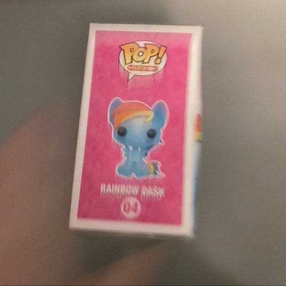 Walmart Exclusive  Funko POP! My Little Pony Rainbow Dash Glow In dark - Picture 8 of 8